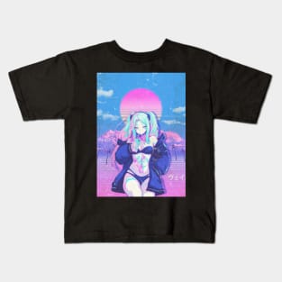 Vaporwave 4 Kids T-Shirt